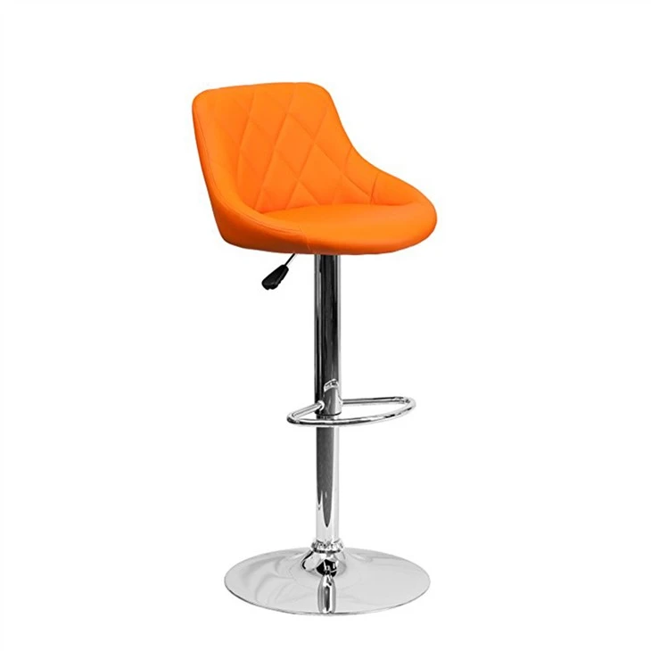 Tamboret de bar giratori ajustable Trones amb respatller