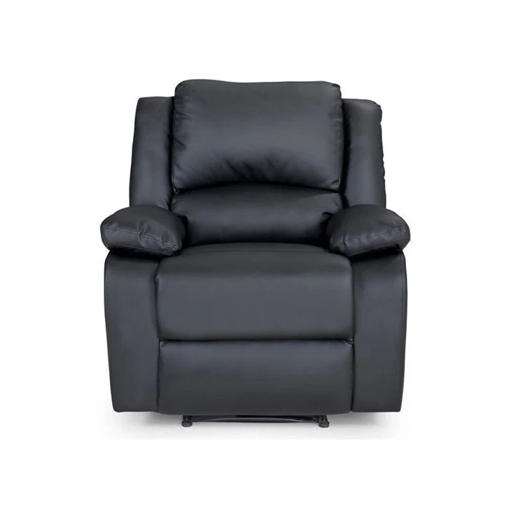 Cadira de sofà individual reclinable de cuir-max-b