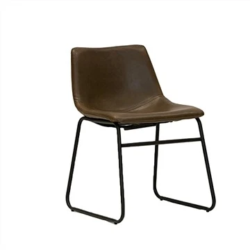 Cadires de menjador vintage de cuir PU Lotusville
