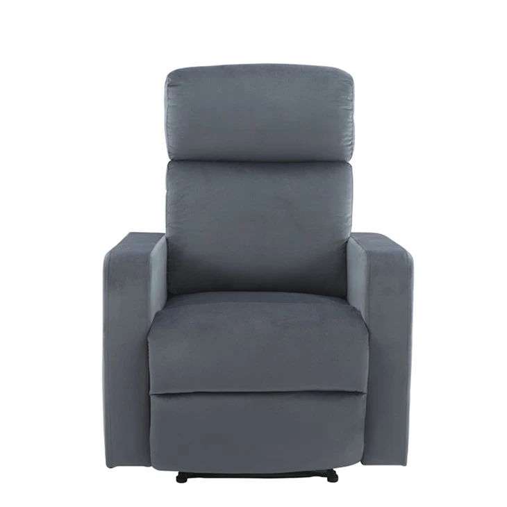 Sofà reclinable individual de tela amb funció reclinable
