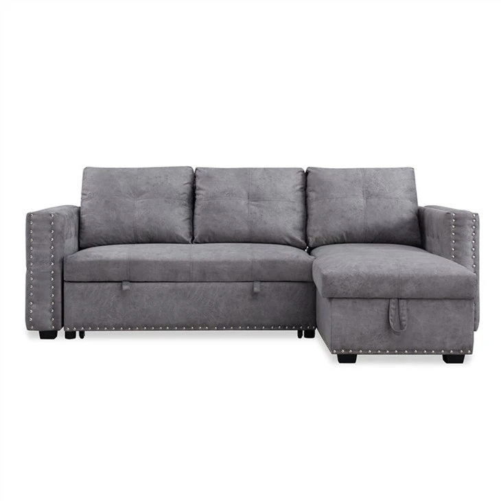 Sofà llit de cantonada reversible d