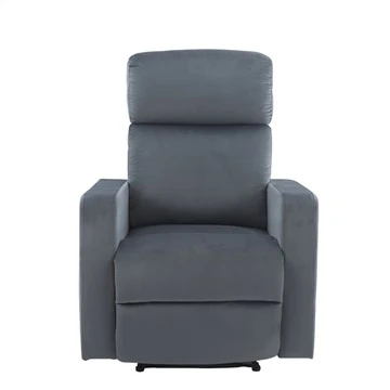 Sofà reclinable individual de tela amb funció reclinable