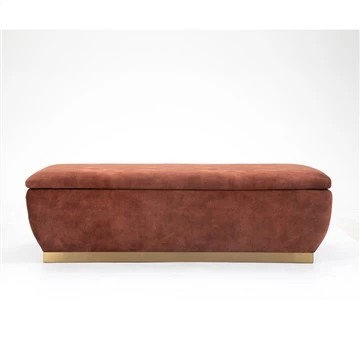 Banc d'emmagatzematge per a la llar Otomà gran plegable