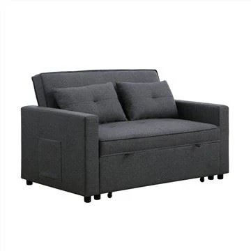Sofà llit Futon entapissat de lli Partner