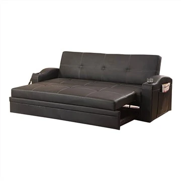Sofà llit plegable de pell PU